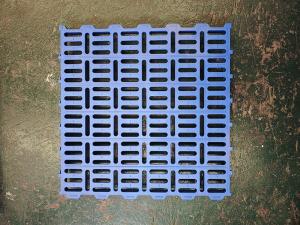 60X60塑料板 藍(lán)色 羊用 孔徑1.6厘米